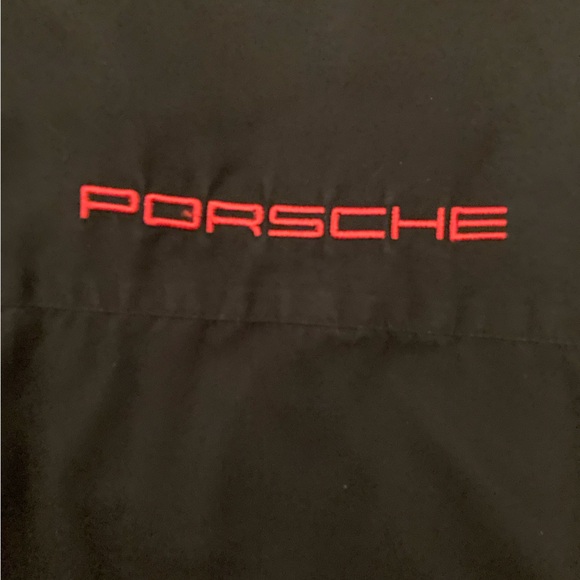 Porsche PCA Car Club of America TMR Race Wear Black Button Up Men’s L - Picture 5 of 9